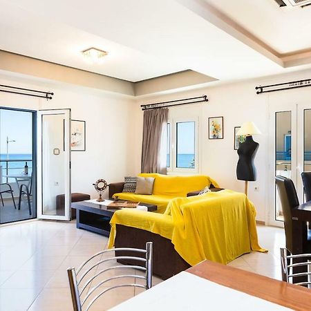 Beachfront Apartment Réthimno Kültér fotó