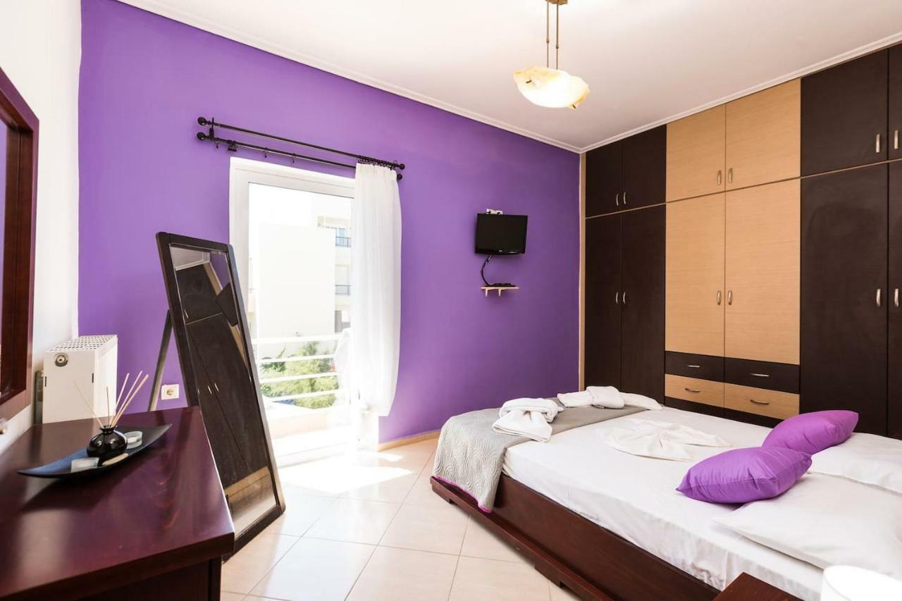 Beachfront Apartment Réthimno Kültér fotó
