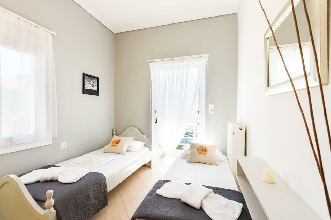 Beachfront Apartment Réthimno Kültér fotó