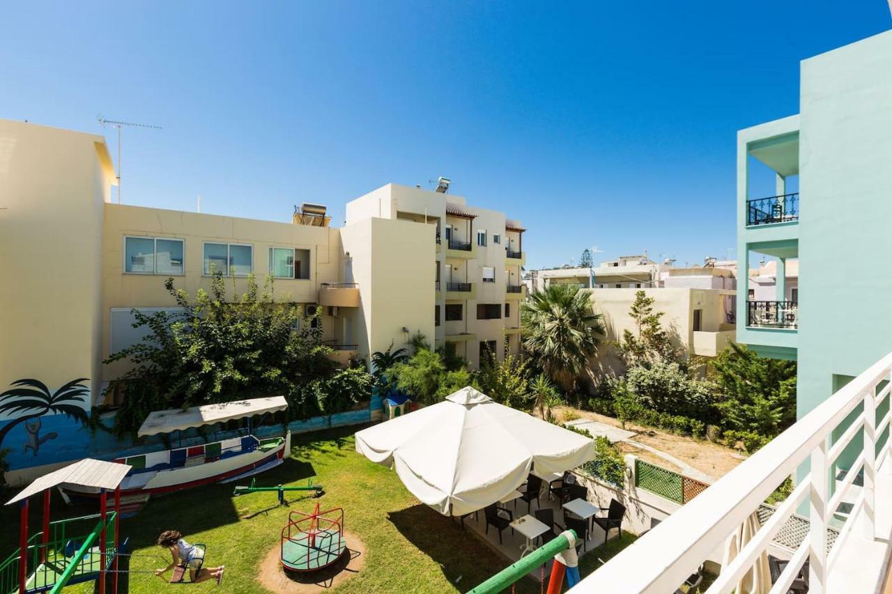 Beachfront Apartment Réthimno Kültér fotó